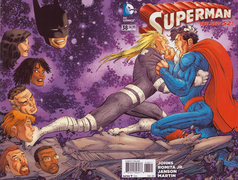 Cover for Superman (DC, 2011 series) #38