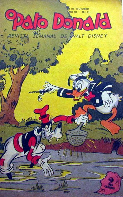 Cover for O Pato Donald (Editora Abril, 1950 series) #51