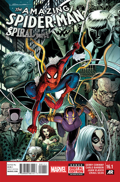 Cover for The Amazing Spider-Man (Marvel, 2014 series) #16.1
