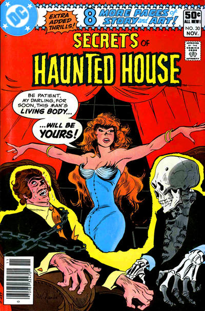 Cover for Secrets of Haunted House (DC, 1975 series) #30 [Newsstand]