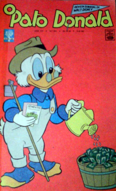 Cover for O Pato Donald (Editora Abril, 1950 series) #676