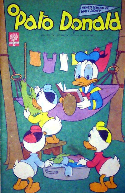 Cover for O Pato Donald (Editora Abril, 1950 series) #698