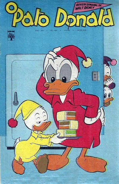 Cover for O Pato Donald (Editora Abril, 1950 series) #880