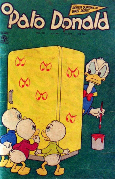 Cover for O Pato Donald (Editora Abril, 1950 series) #988