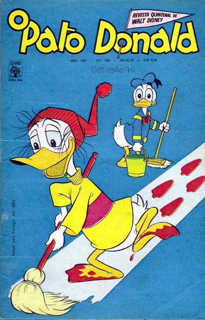 Cover for O Pato Donald (Editora Abril, 1950 series) #990