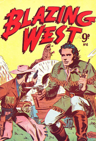 Cover for Blazing West (H. John Edwards, 1950 ? series) #6