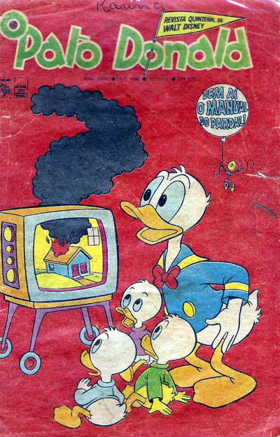 Cover for O Pato Donald (Editora Abril, 1950 series) #1096