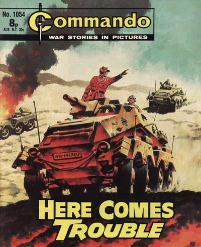 Cover for Commando (D.C. Thomson, 1961 series) #1054