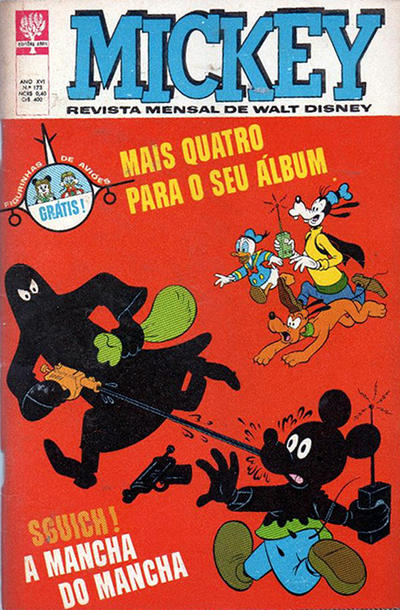 Cover for Mickey (Editora Abril, 1952 series) #173