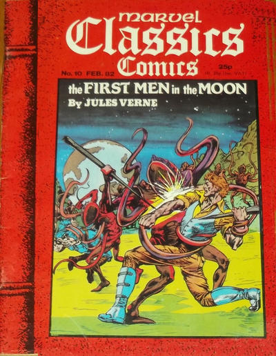 Cover for Marvel Classics Comics (Marvel UK, 1981 series) #10