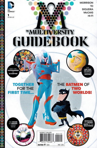 Cover for The Multiversity Guidebook (DC, 2015 series) #1 [Second Printing]