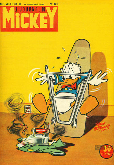 Cover for Le Journal de Mickey (Hachette, 1952 series) #121