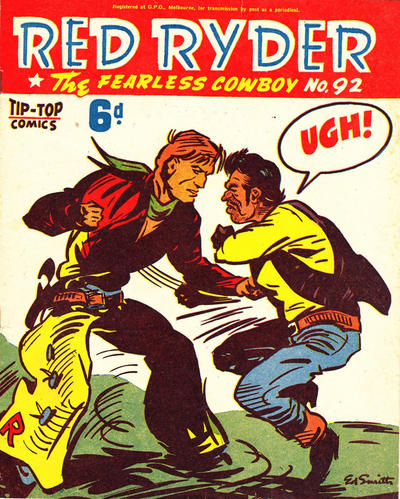 Cover for Red Ryder (Southdown Press, 1944 ? series) #92