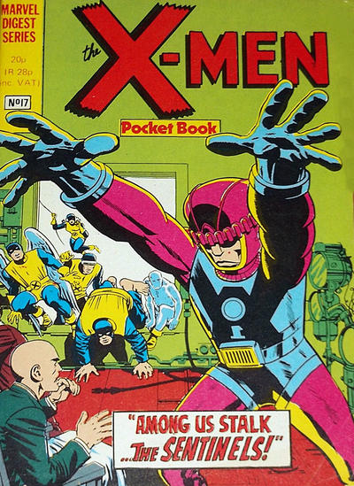 Cover for X-Men Pocketbook (Marvel UK, 1981 series) #17