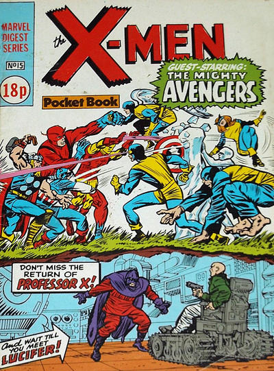 Cover for X-Men Pocketbook (Marvel UK, 1981 series) #15