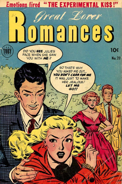 Cover for Great Lover Romances (Superior, 1952 series) #20