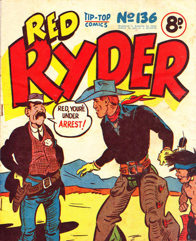 Cover for Red Ryder (Southdown Press, 1944 ? series) #136