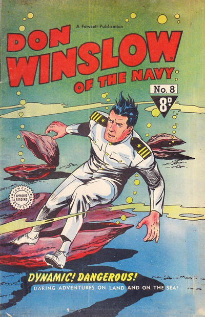 Cover for Don Winslow of the Navy (Cleland, 1950 ? series) #8