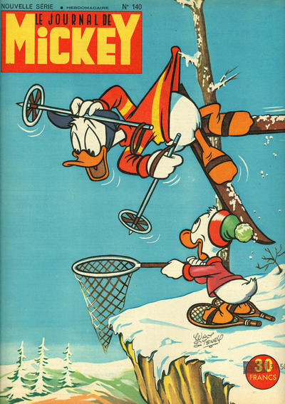 Cover for Le Journal de Mickey (Hachette, 1952 series) #140