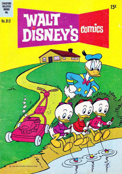 Cover for Walt Disney's Comics (W. G. Publications; Wogan Publications, 1946 series) #313