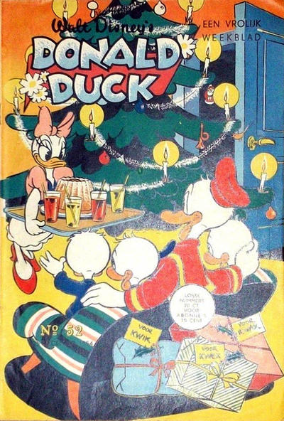 Cover for Donald Duck (Geïllustreerde Pers, 1952 series) #52/1954