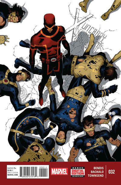 Cover for Uncanny X-Men (Marvel, 2013 series) #32
