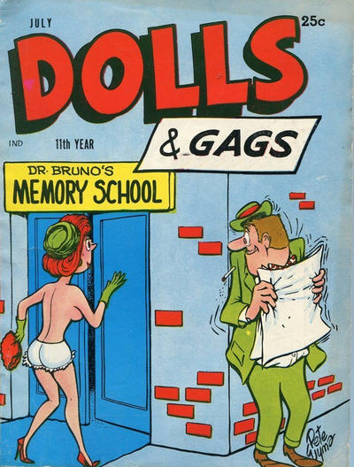 Cover for Dolls & Gags (Prize, 1951 series) #v6#5