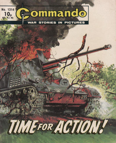 Cover for Commando (D.C. Thomson, 1961 series) #1314