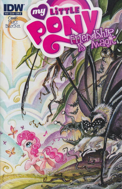 Cover for My Little Pony: Friendship Is Magic (IDW, 2012 series) #28 [Cover B - Sara Richard]