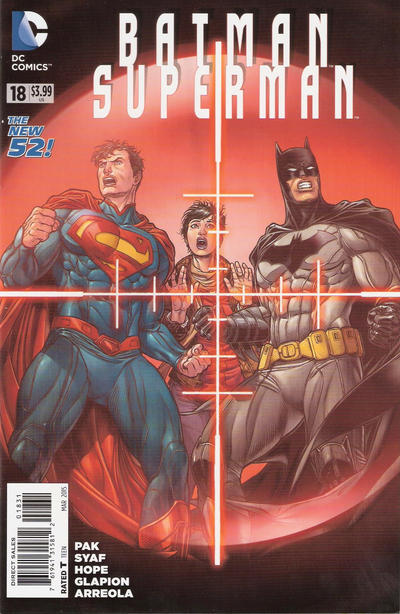 Cover for Batman / Superman (DC, 2013 series) #18 [Juanjo Guarnido Cover]
