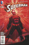 Cover for Superman (DC, 2011 series) #33 [John Romita Jr. / Klaus Janson "Super Flare" Cover]