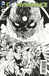 Cover Thumbnail for Convergence (2015 series) #0 [Black & White Ethan Van Sciver Cover]