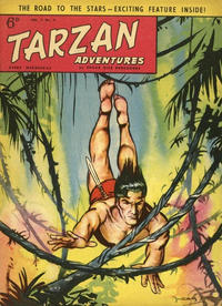 Cover Thumbnail for Tarzan Adventures (Westworld Publications, 1953 series) #v7#11