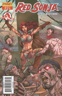 Cover Thumbnail for Red Sonja (Dynamite Entertainment, 2005 series) #22 [Joe Prado Cover]