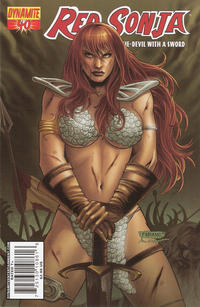 Cover Thumbnail for Red Sonja (Dynamite Entertainment, 2005 series) #40 [Cover A]