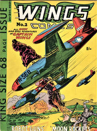 Cover Thumbnail for Wings Comics (Trent, 1960 ? series) #2