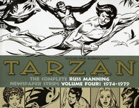 Cover Thumbnail for Tarzan: The Complete Russ Manning Newspaper Strips (IDW, 2013 series) #4 - 1974 - 1979