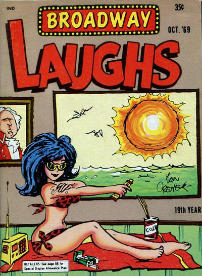 Cover for Broadway Laughs (Prize, 1950 series) #v10#2