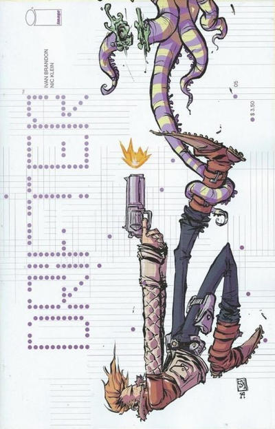 Cover for Drifter (Image, 2014 series) #5 [Skottie Young Variant]