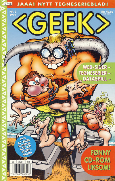 Cover for <Geek> (Hjemmet / Egmont, 1997 series) #3/1997