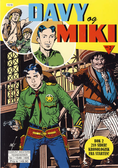 Cover for Davy og Miki (Hjemmet / Egmont, 2014 series) #2