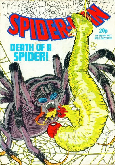 Cover for Super Spider-Man TV Comic (Marvel UK, 1981 series) #512