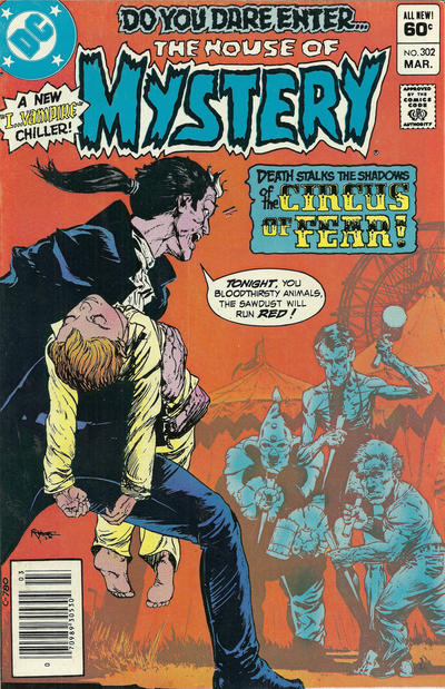 Cover for House of Mystery (DC, 1951 series) #302 [Newsstand]