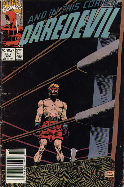 Cover for Daredevil (Marvel, 1964 series) #287 [Newsstand]