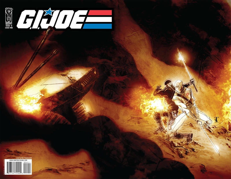 Cover for G.I. Joe (IDW, 2008 series) #0 [Cover RI-B - Incentive Ben Templesmith Wraparound Variant]