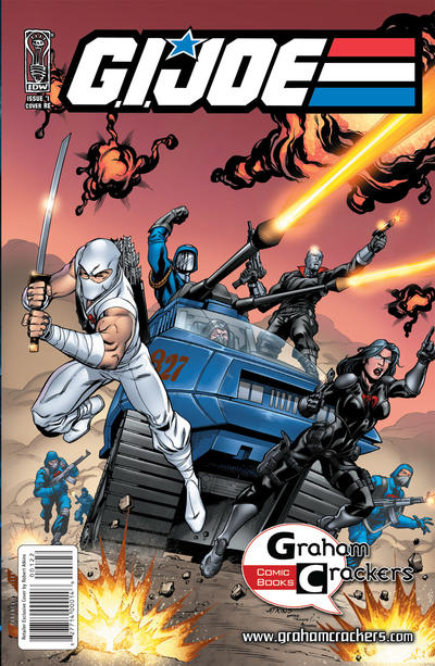 Cover for G.I. Joe (IDW, 2008 series) #1 [Graham Crackers Exclusive Cover]