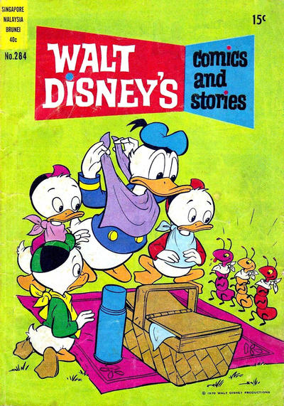 Cover for Walt Disney's Comics (W. G. Publications; Wogan Publications, 1946 series) #284
