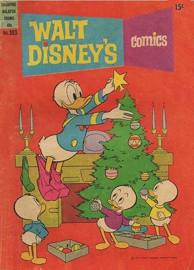 Cover for Walt Disney's Comics (W. G. Publications; Wogan Publications, 1946 series) #303