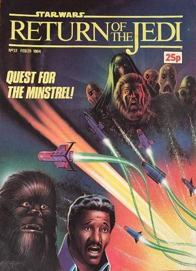 Cover for Return of the Jedi Weekly (Marvel UK, 1983 series) #37