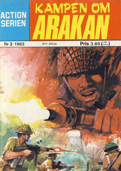 Cover for Action Serien (Atlantic Forlag, 1976 series) #3/1983
